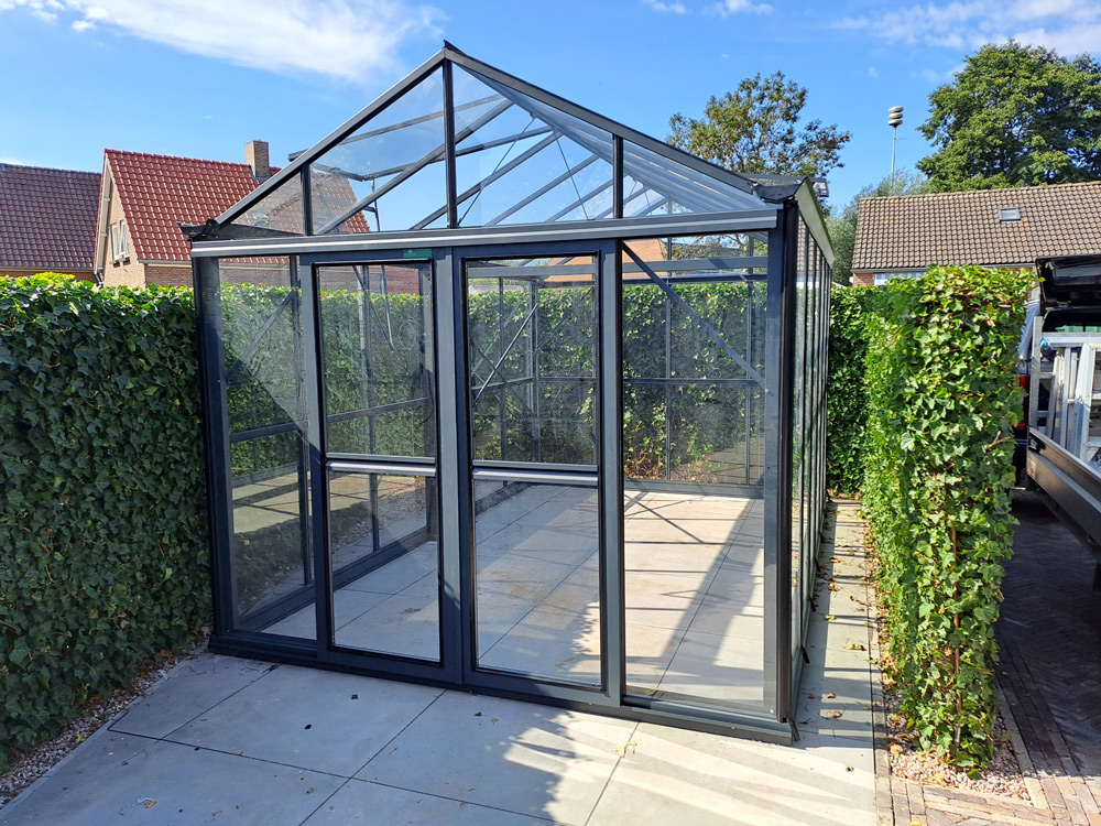 Aluminium foundation - door